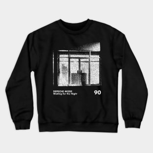 Waiting for the Night / Minimalist Graphic Artwork Design Crewneck Sweatshirt